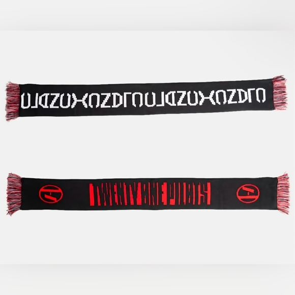 official Twenty One Pilots Clancy Reversible Scarf  Holiday Drop 2024 - Picture 10 of 10